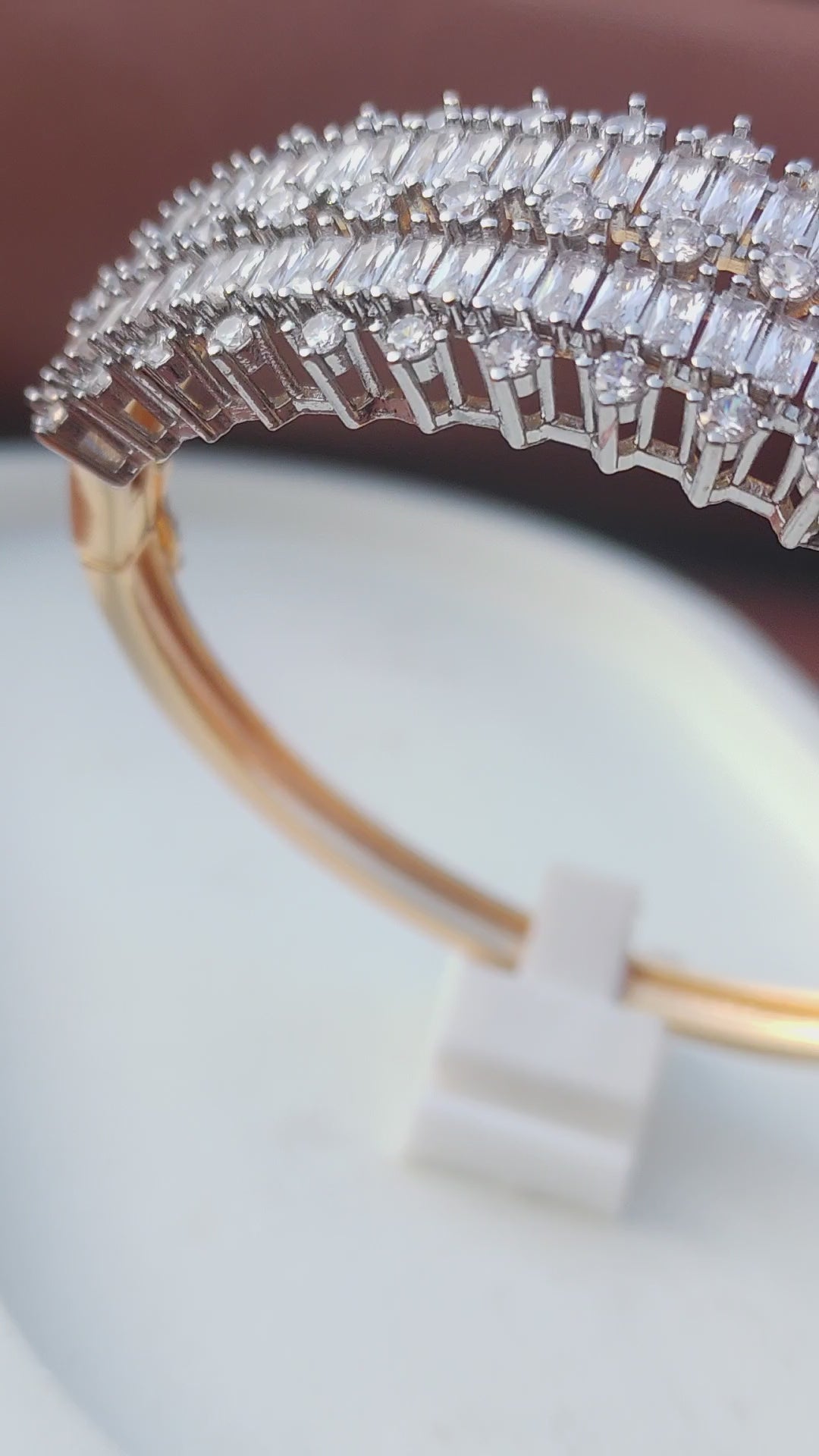 22K GOLD PLATED | HIGH QUALITY ZIRCON| BRACELET | ADJUSTABLE SIZE |1 YEAR WARRANTY | HAND MADE |